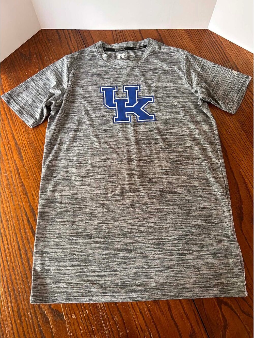 Russell Athletic Kentucky Wildcats Shirt Small S Gray Dri Power NCAA Training